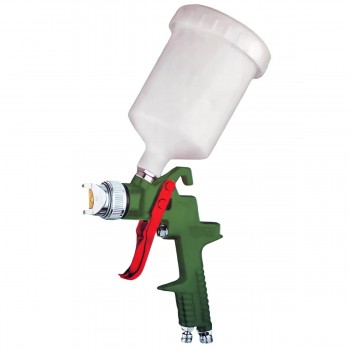 Pulverizator de vopsea pneumatic ZARUBA HVLP, cu rezervor superior 600 ml, duză 1.5 mm ZB-991