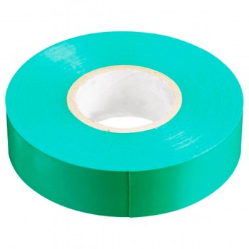 Bandă izolatoare PVC PANLIGHT, verde, 19 mm x 20 m, pentru izolație electrică
