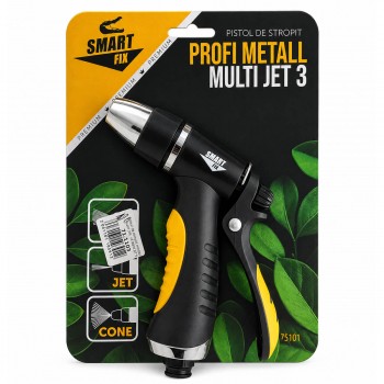 Пистолет для полива Smart Fix Profi CG575101, 3 режима распыления, металл/пластик