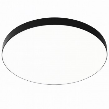 Светильник потолочный светодиодный LuminaLED 36 Вт, d.400 мм, CCT 3000-6500 К, IP44, чёрный
