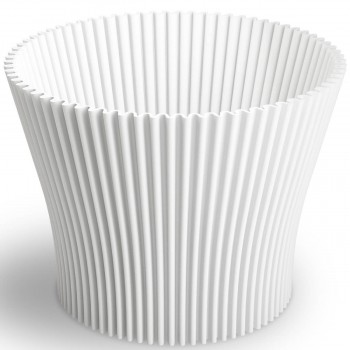 Кашпо для цветов Don-Plast Lotos DLO17, 2,31 л, d.170х145 мм, пластиковое, белое