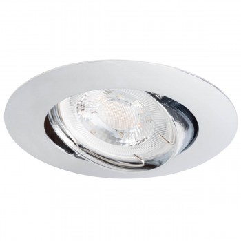 Spot încastrat KANLUX LUTOCTX-DT02B MR-16, Gx5,3, 12 V, max. 50 W, crom, IP20