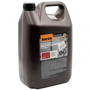 Impregnant pentru lemn RAYER, acrilic cu ceară hidrofobă, mahon, 5 L