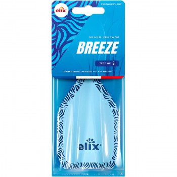 Ароматизатор для автомобиля (машины) бумажный Elix TULIP Breeze P-TU001-BR
