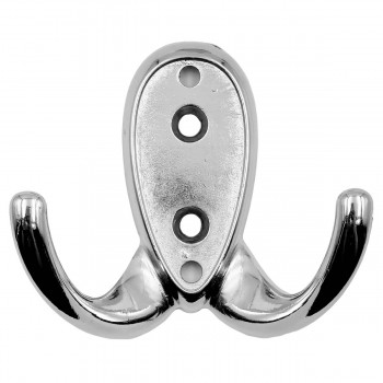 Cârlig pentru mobilier Viva 126-V01 crom, pentru haine și accesorii