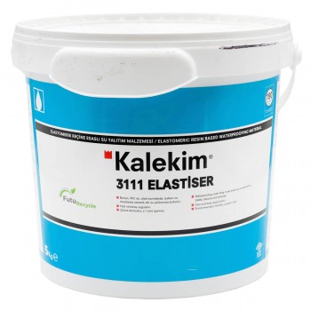 Hidroizolație pentru gresie Kalekim 3111 Elastiser acrilică, 5 kg, gri