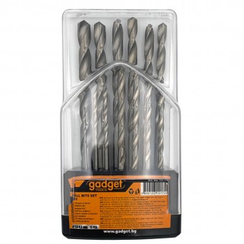 Набор сверл Gadget Tools d1.5-6.5 мм, по металлу (Арт. 157104)