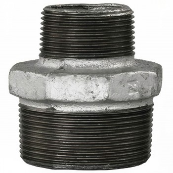Niplu adaptor HYDRO-S 2 filet extern x 1 filet extern din fontă zincată 1024519