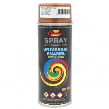 Spray email Champion Color UNIVERSAL ENAMEL cupru metalic lucios 400 ml