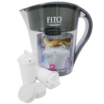 Фильтр-кувшин FITO Filter CRYSTAL PH+ серый для холодной воды 3 л