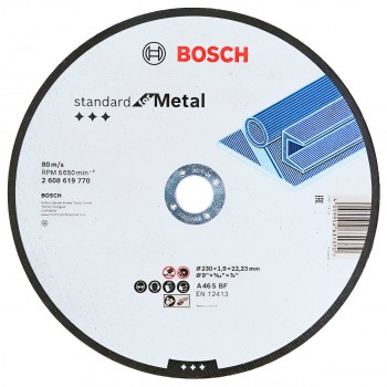 Круг отрезной по металлу BOSCH 230 х 1,9 х 22,23 мм