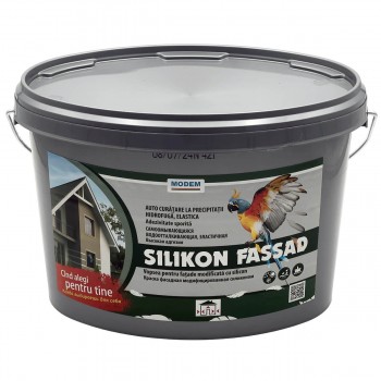 Краска водно-дисперсионная силиконовая Modem Silikon Fassad фасадная 7 кг