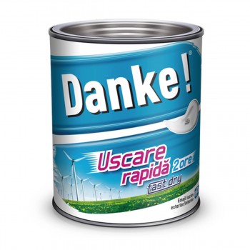 Эмаль Danke! алкидная белая глянцевая 0,75 л