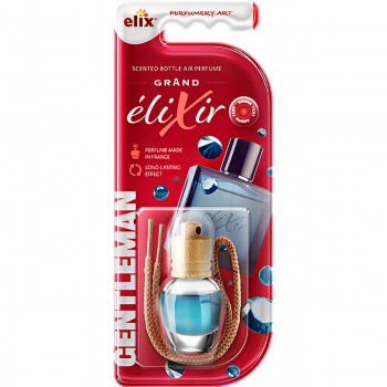 Ароматизатор для автомобиля подвесной флакон Elix Grand Elixir 8 мл Gentleman W-SM008-GE