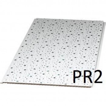 Lambriu din PVC 250x6000x7 mm PR2 alb 1,5 m2