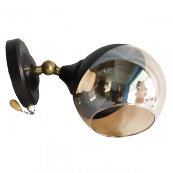 Aplica O’LESSYA (C1648/1W) 220-240 V negru/auriu IP20