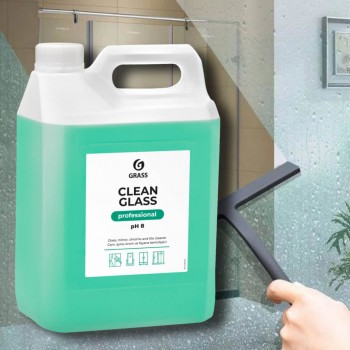 Средство для мытья окон и зеркал GRASS Clean Glass Professional, 5 л