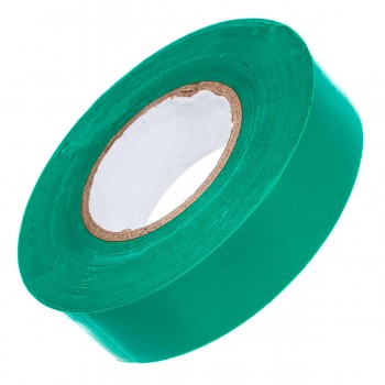 Bandă izolantă PVC Lider 19 mm x 20 m verde, rulon (315030)