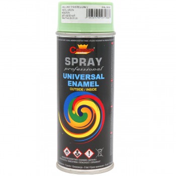 Эмаль аэрозольная Champion Color UNIVERSAL ENAMEL бело-зеленый глянцевый 400 мл