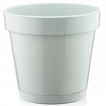 Горшок для цветов DD Style Истамбул 1,4 л, 14,5х14,5х13,5 см, пластиковый (Арт. 29021)