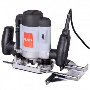 Mașină de frezat lemn RESANTA FM-1300E, 1300 W, 16.000–30.000 rot/min, pensetă 6 și 8 mm, cursă 50 mm