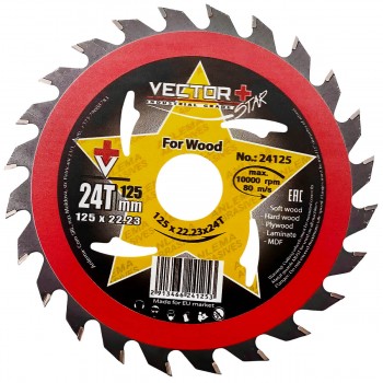 pil-nyjj-disk-po-derevu-vector-125-kh-22-23-mm-24-zuba-art-24125
