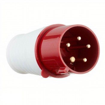 Fișa pentru cablu Kasan dreaptă portabilă TG-024 4P 32A 415 V IP44