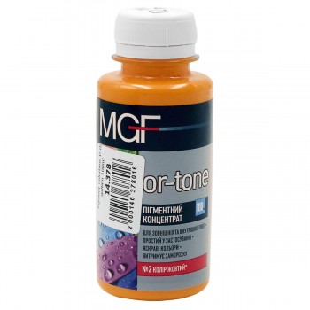 Колер MGF Color-tone желтый №2 0,1 л