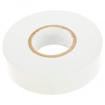 Bandă izolantă PVC 19 mm, 20 m, alb Panlight (80800)
