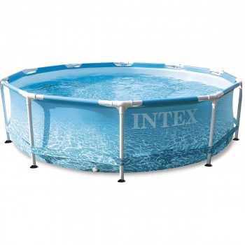 Бассейн каркасный INTEX BEACHSIDE METAL FRAME 305х76 см, 4485 л, круглый