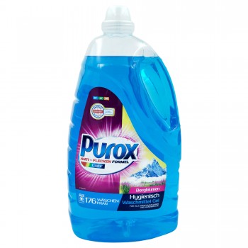 zhidkijj-stiral-nyjj-poroshok-dlja-cvetnykh-tkanejj-purox-anti-flecken-formel-color-176-stirok-5-3-l