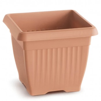 Цветочный горшок Prosperplast DKWT30-R624, 30х30х25 см, объем 13,8 л, терракотовый