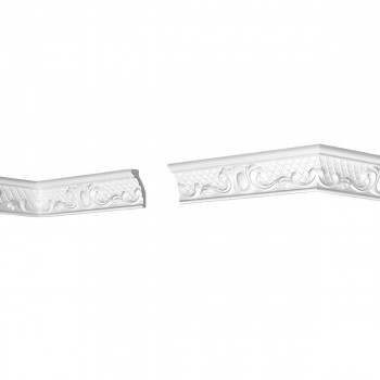 Plintă pentru tavan De-Baghet DP 27/60, 28x53x2000 mm, injecția EPS