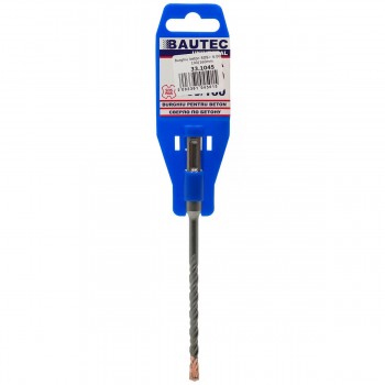 Сверло по бетону BAUTEC 6 мм, длина 100/160 мм (Арт. 3001)