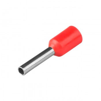Tub capăt cu izolare MegaWatt E1508 1,5 mm2, roșu, 100 bucăți MW-0801-0705