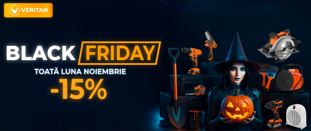 BLACK FRIDAY toată luna noiembrie -15%!