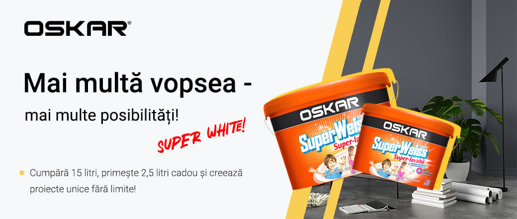 Vopsele Oskar – Mai multă culoare, mai multe cadouri!